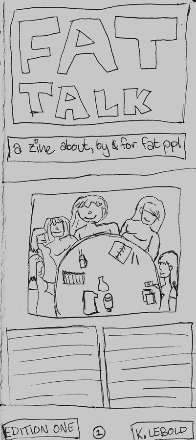 First page, FAT TALK